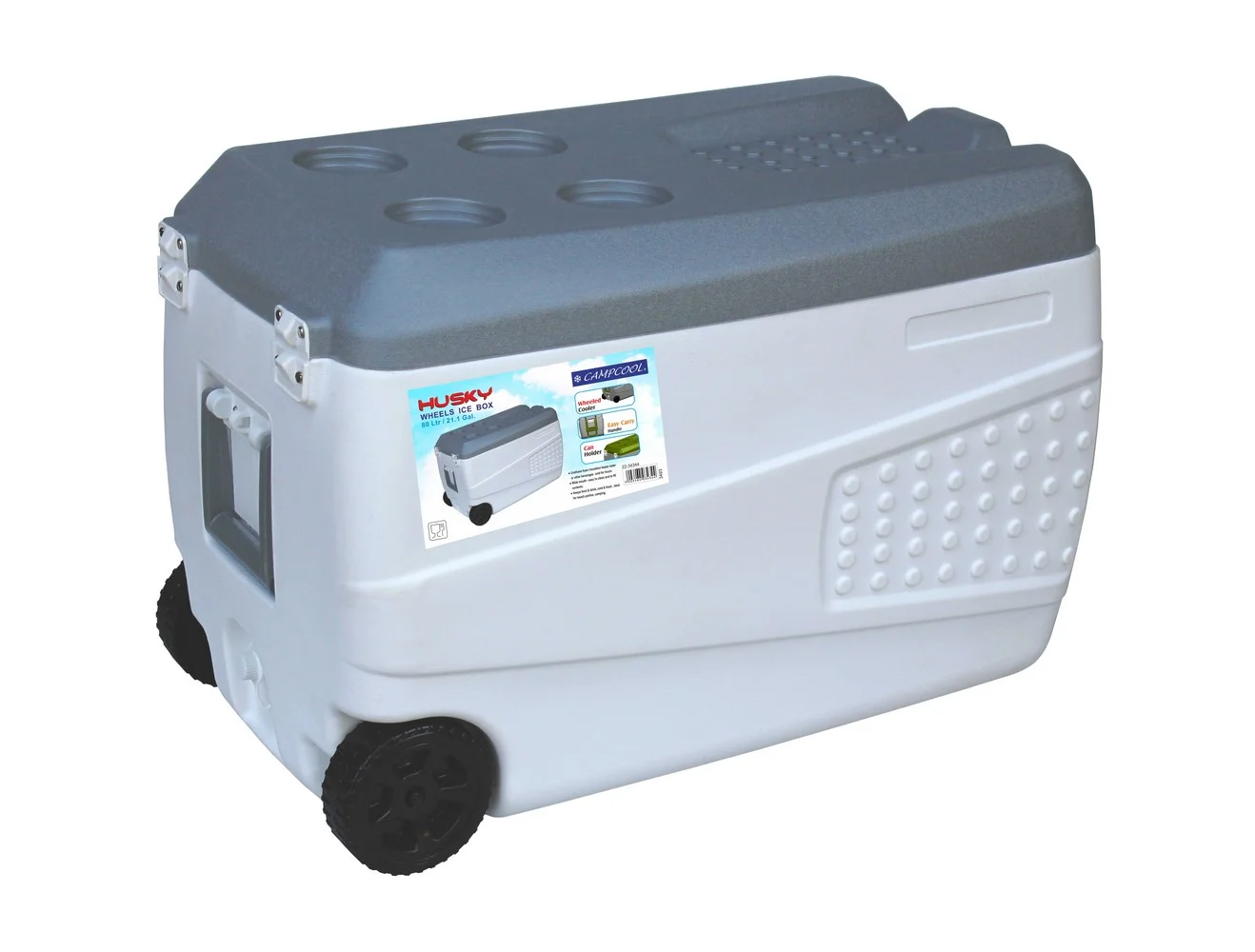Φωτογραφία προϊόντος: VELCO CAMPCOOL ΨΥΓΕΙΟ ΦΟΡΗΤΟ 80 Lt. ΜΕ ΡΟΔΕΣ & ΧΕΙΡΟΛΑΒΗ ΜΕΤΑΦΟΡΑΣ