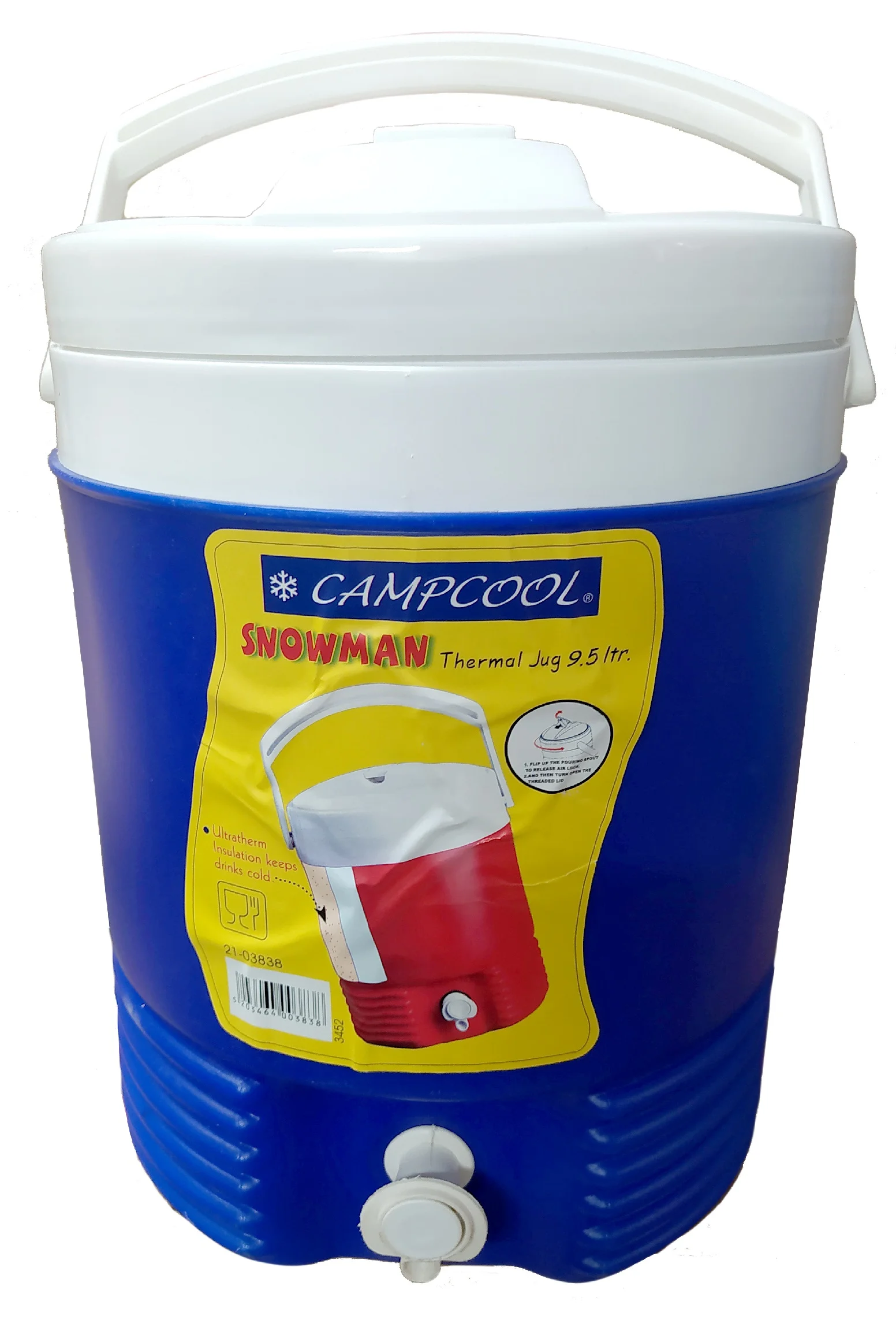 Φωτογραφία προϊόντος: VELCO CAMPCOOL ΘΕΡΜΟΣ 9,5 Lt. ΜΕ ΒΡΥΣΑΚΙ ΣΕ ΚΑΠΑΚΙ & ΒΑΣΗ- ΜΕ ΧΕΙΡΟΛΑΒΗ ΜΕΤΑΦΟΡΑΣ