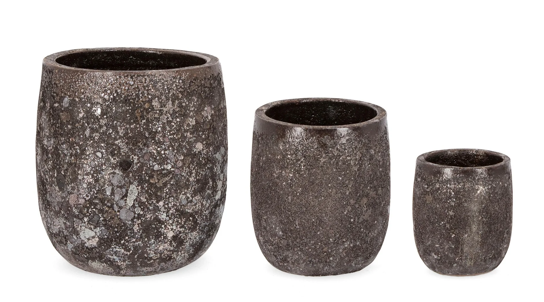 Φωτογραφία προϊόντος: Set Κασπό 3pcs "Duyen" Rusty Φ36x41cm Φ26x30cm Φ20x23cm (Bizzotto) (BZ-0790726)