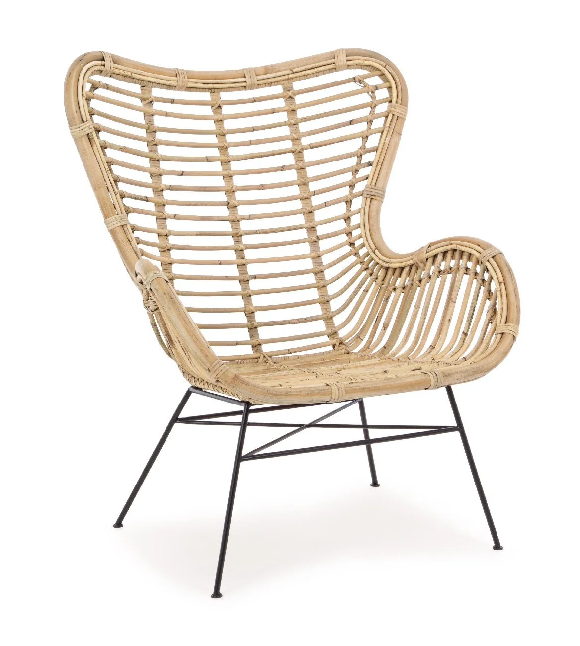 Φωτογραφία προϊόντος: Πολυθρόνα Relax Rattan Casilda Natural (Bizzotto) (BZ-0691607)