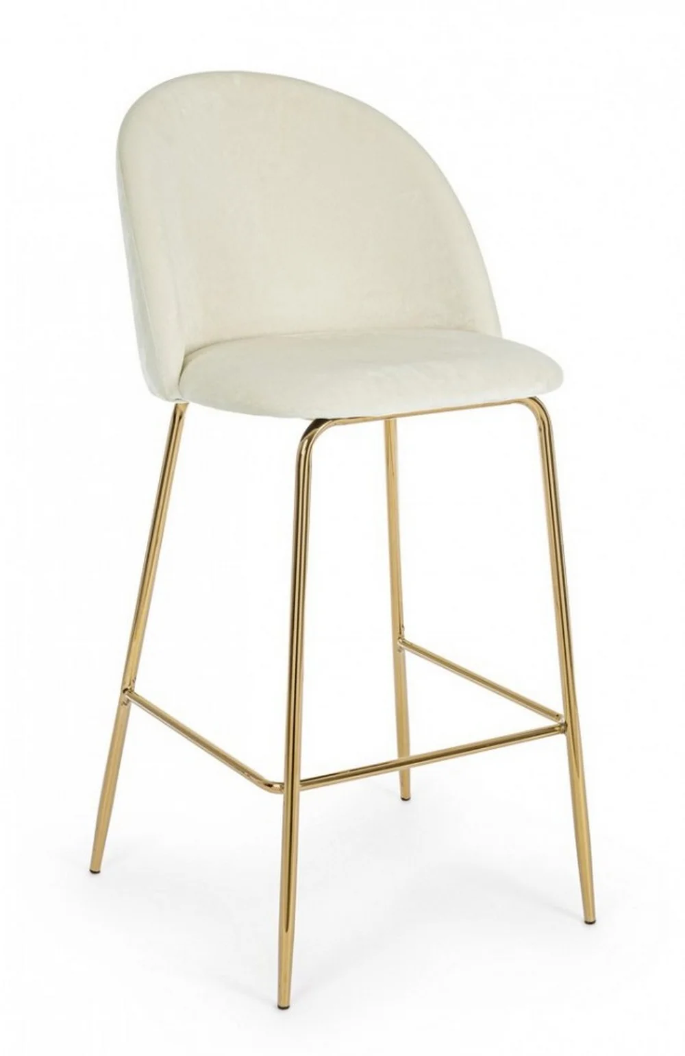 Φωτογραφία προϊόντος: CARRY WHITE VELVET BAR STOOL (Bizzotto) (BZ-0734304)