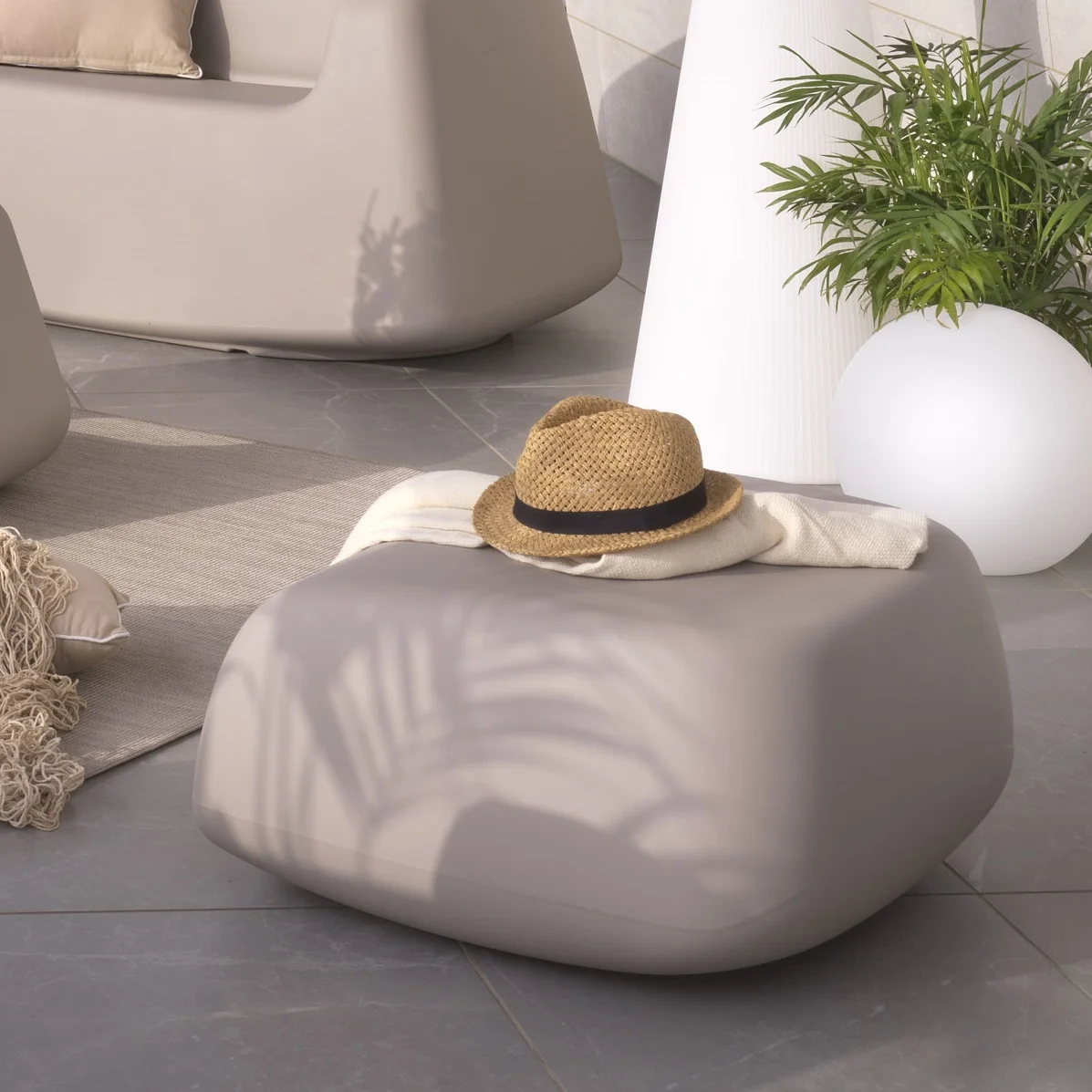 Φωτογραφία προϊόντος: Πουφ Lyxo Design "Sugar Pouf" 70x79x39cm (Lyxo Design) (LX-PU301-CM0079)