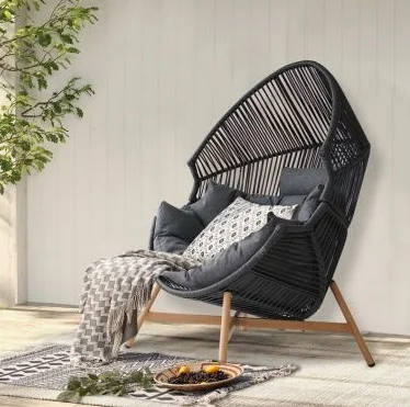 Φωτογραφία προϊόντος: Πολυθρόνα Lounge Rope Rattan Holland Relax (Esti & Esta) (MRP-HOLLAND-LCH)