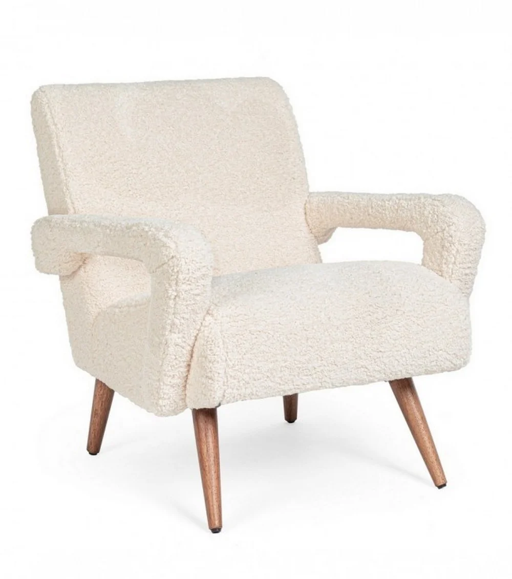 Φωτογραφία προϊόντος: Berna White Armchair (Bizzotto) (BZ-0748251)