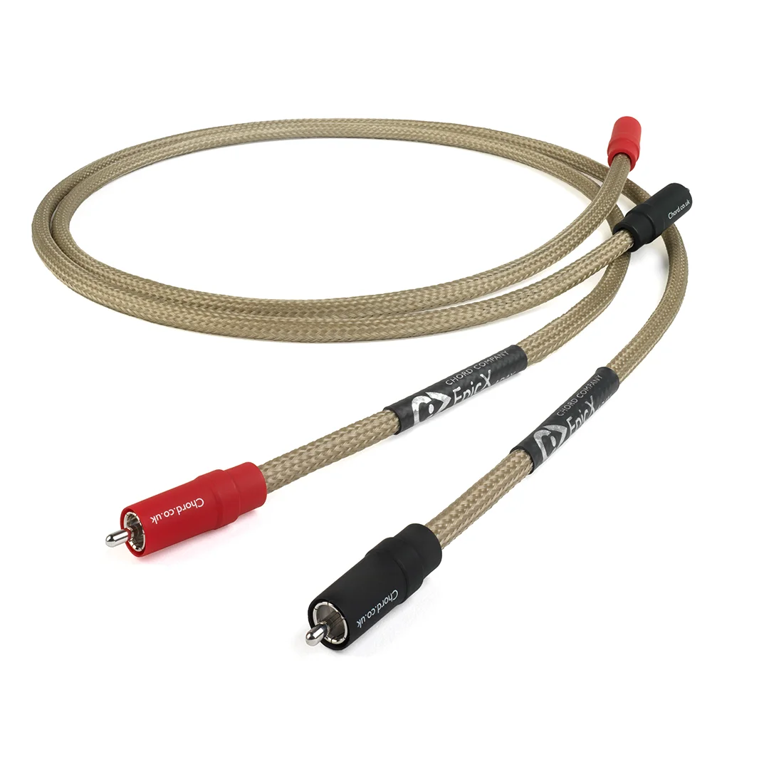 Φωτογραφία προϊόντος: Chord Cable EpicX ARAY RCA | Analogue Interconnect RCA – RCA