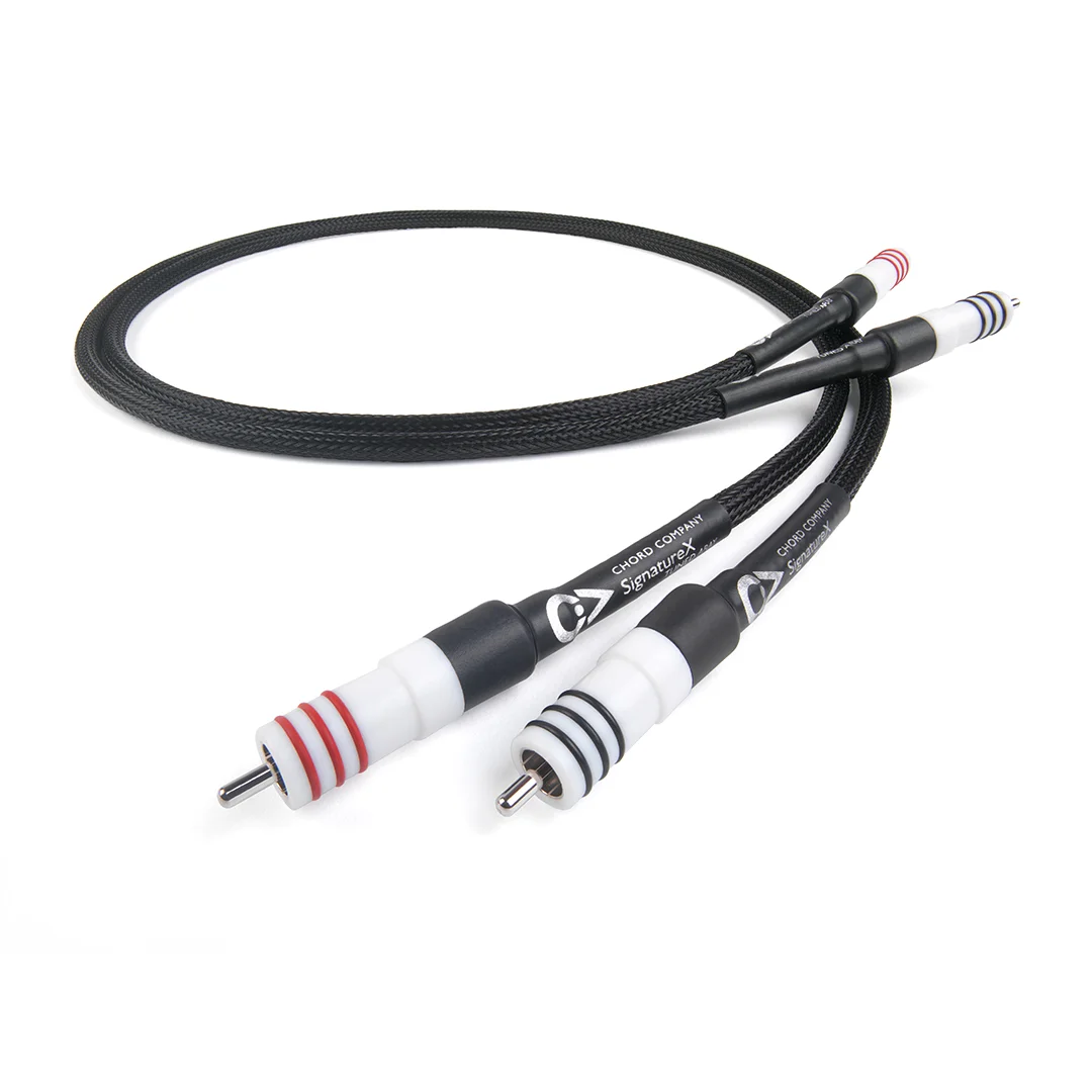 Φωτογραφία προϊόντος: Chord Cable SignatureX Tuned ARAY RCA | Analogue Interconnect RCA – RCA