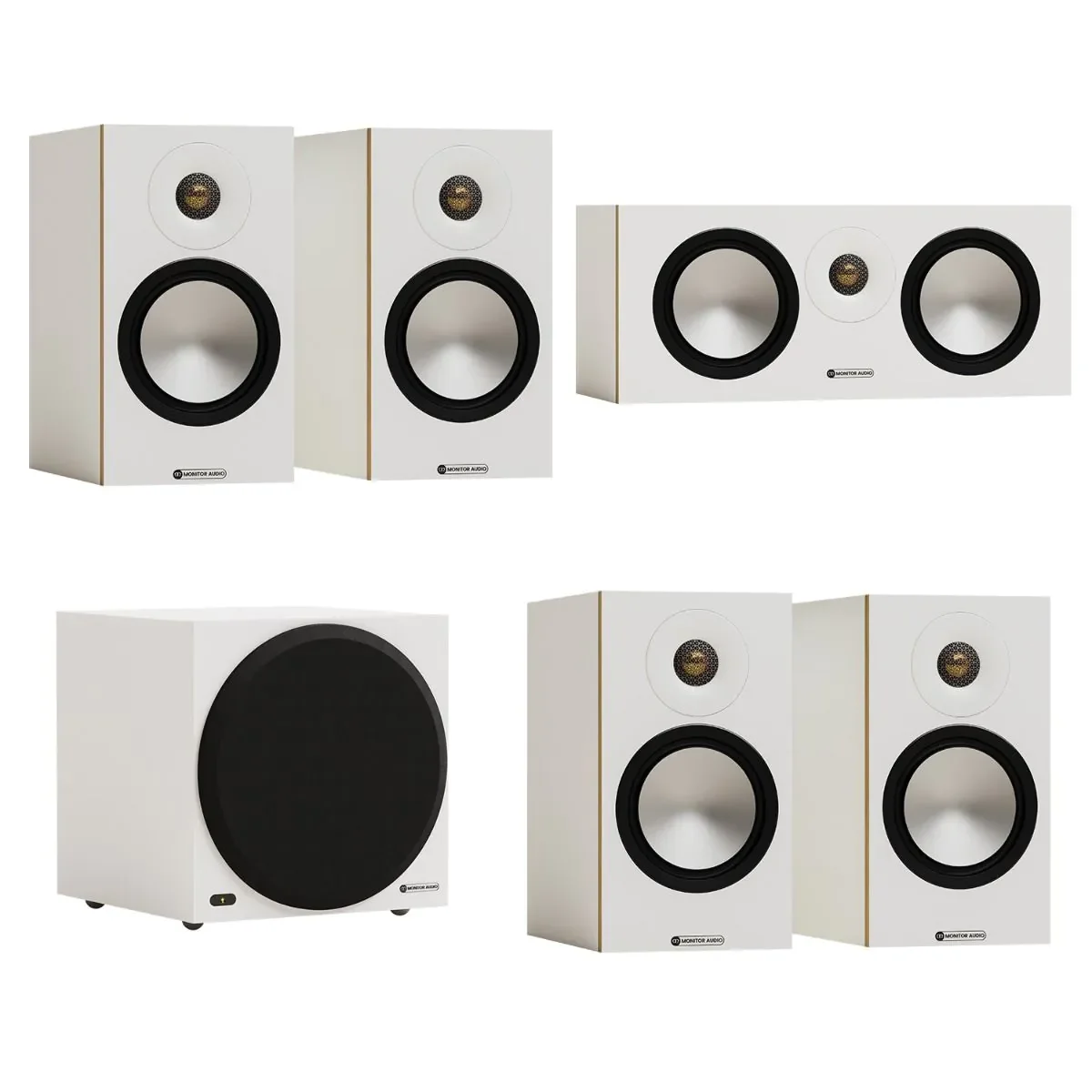 Φωτογραφία προϊόντος: Monitor Audio Bronze 50 7G 5.1 Speaker Package White