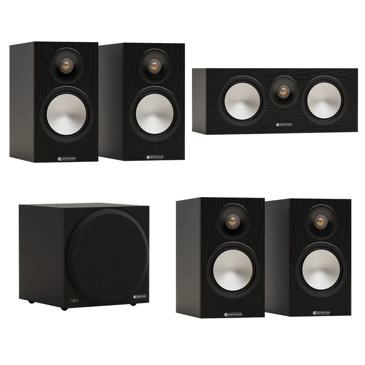 Φωτογραφία προϊόντος: Monitor Audio Bronze 50 7G 5.1 Speaker Package Black