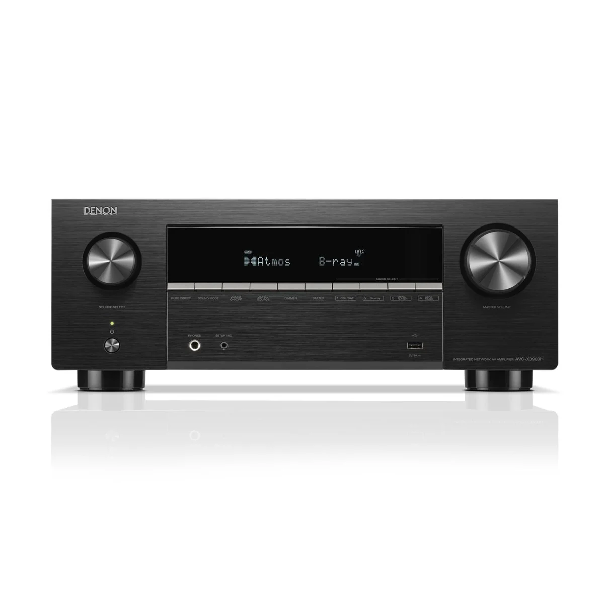 Φωτογραφία προϊόντος: DENON AVC-X3900H | 9.4 Κανάλια, 105W, 4K/8K με Dolby Atmos και τεχνολογία HEOS Black