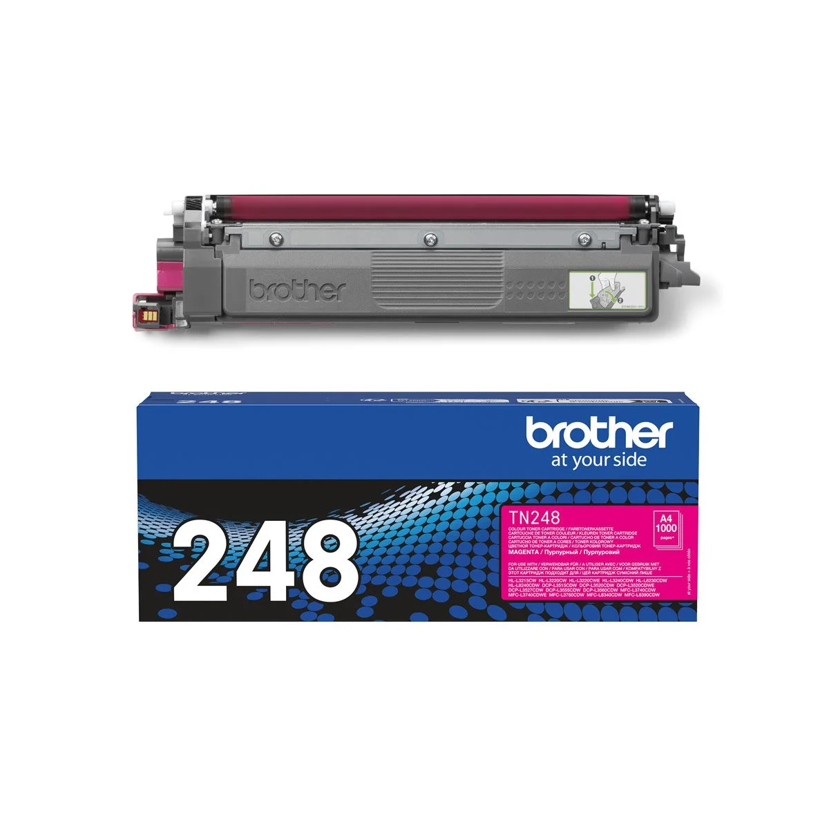 Φωτογραφία προϊόντος: BROTHER TN-248M MAGENTA TONER - TN248M