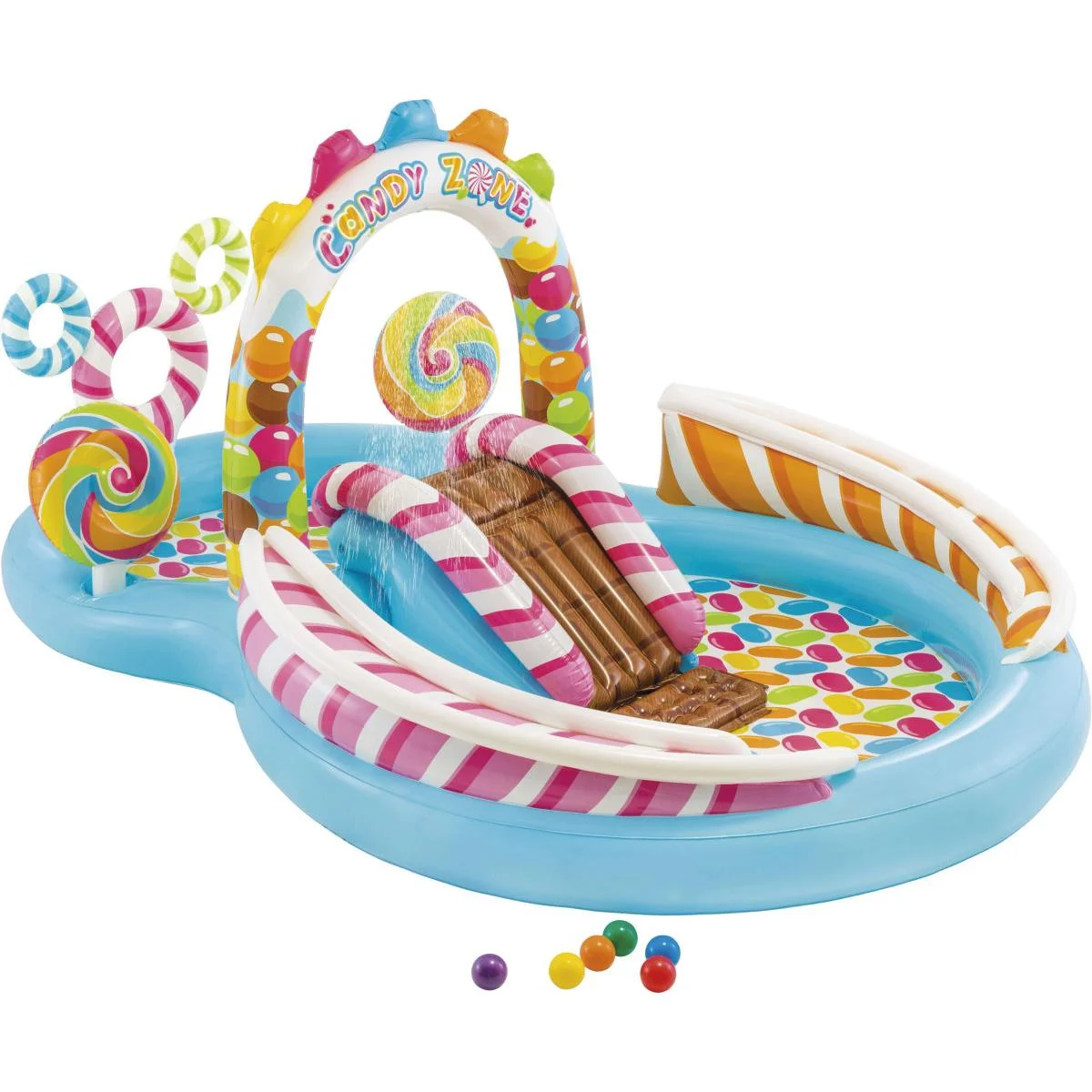 Φωτογραφία προϊόντος: Intex Φουσκωτό Πάρκο CANDY ZONE PLAY CENTER