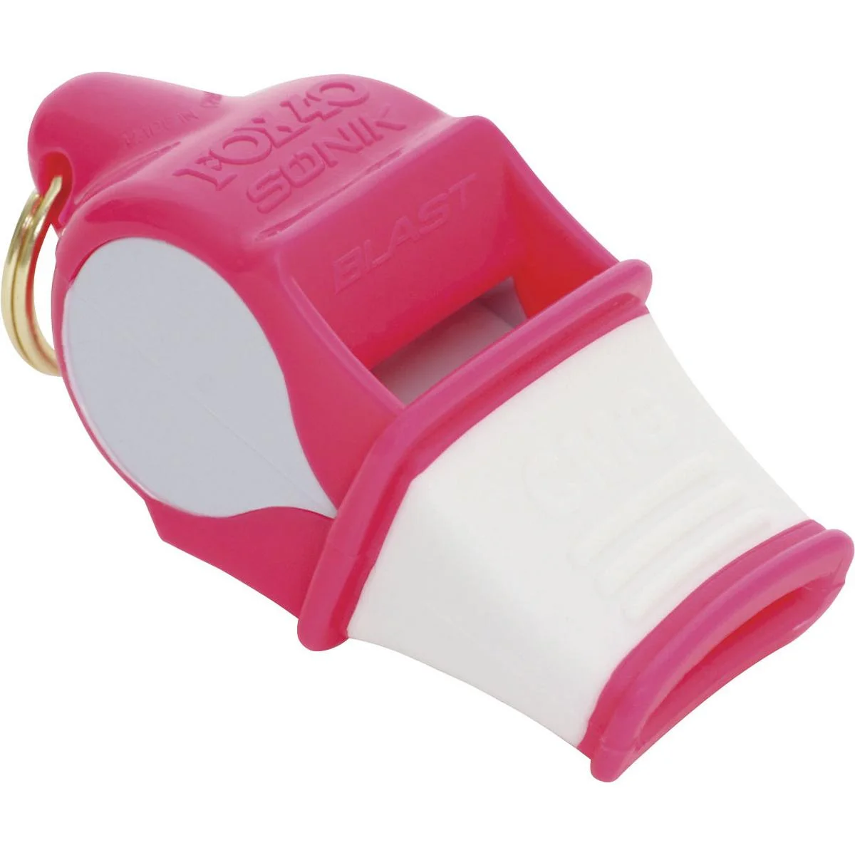 Φωτογραφία προϊόντος: Σφυρίχτρα FOX40 SONIC BLAST CMG SAFETY Ροζ/Λευκή Με Κορδόνι