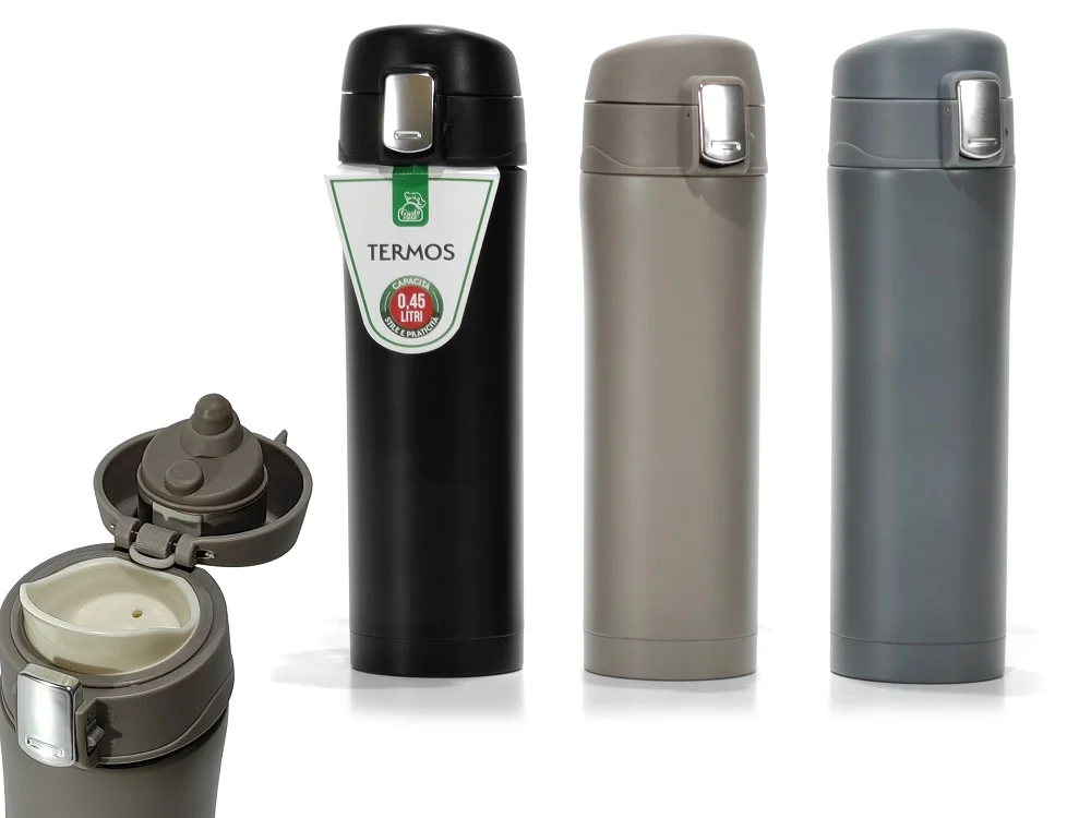 Φωτογραφία προϊόντος: ArteLibre Θερμός 450ml Μέταλλο Σε 3 Χρώματα