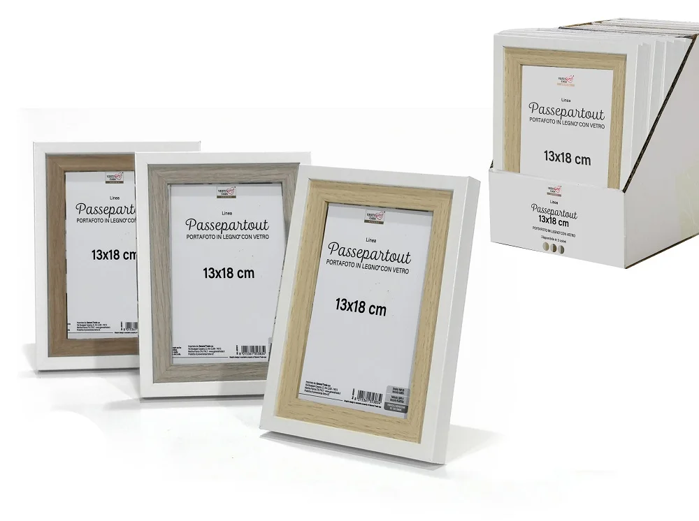 Φωτογραφία προϊόντος: Smart Market Κορνίζα 13x18cm Ξύλο/Γυαλί Σε 3 Αποχρώσεις