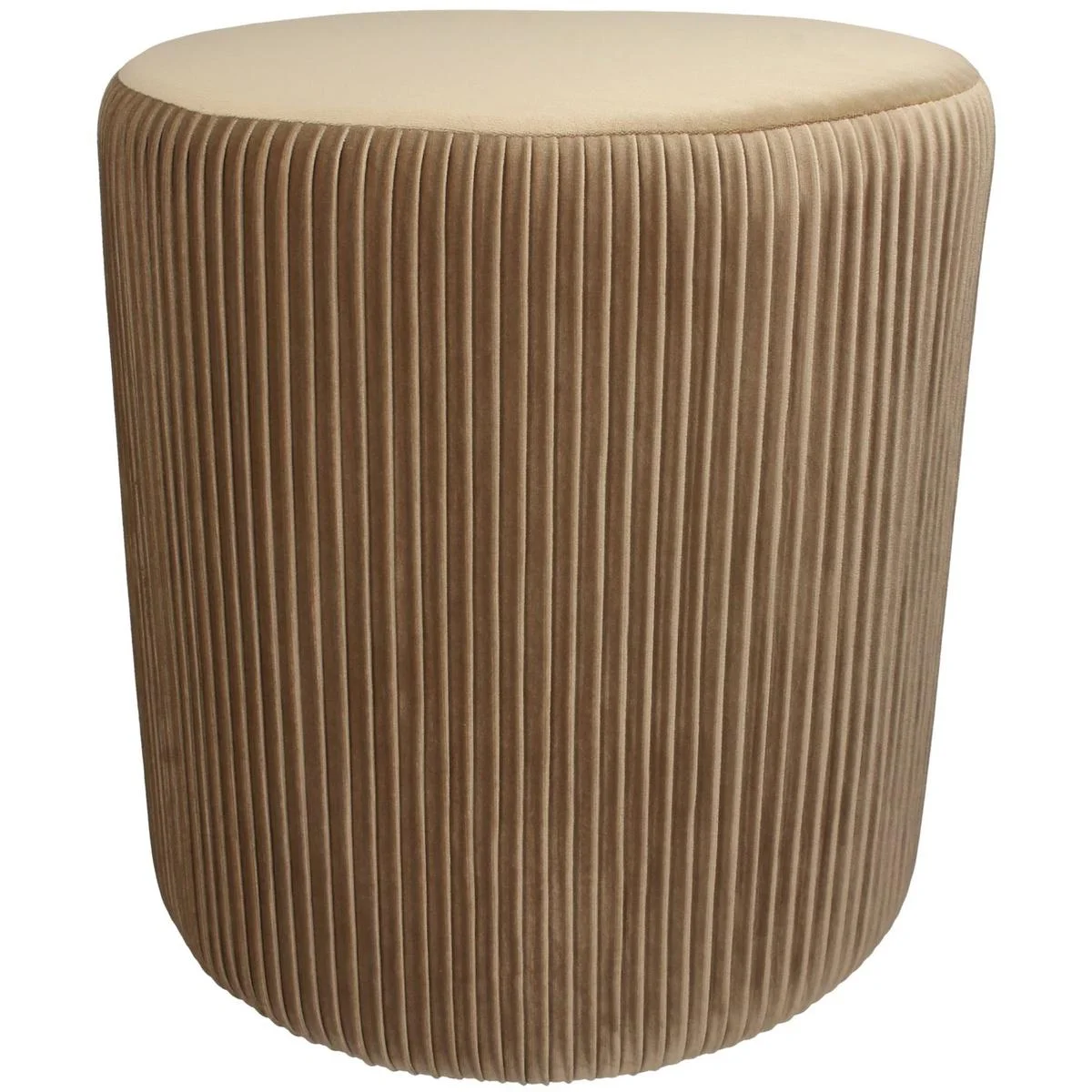 Φωτογραφία προϊόντος: ArteLibre Πουφ Taupe Βελούδο 41x41x45cm