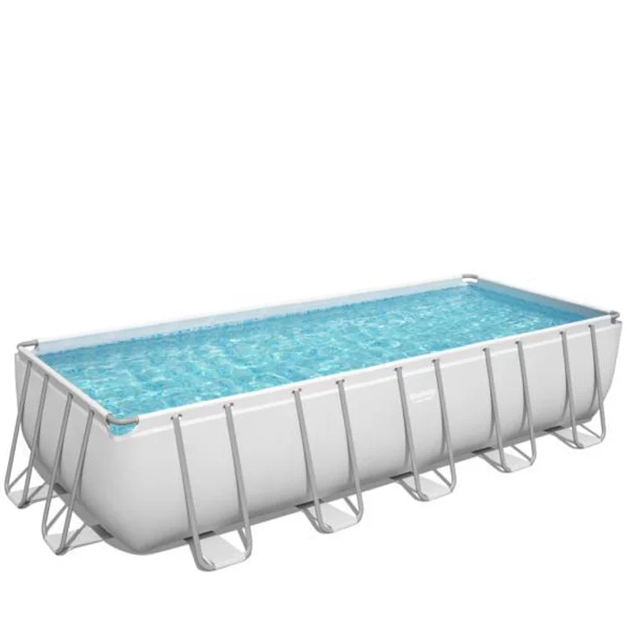 Φωτογραφία προϊόντος: Πισίνα BESTWAY POWER STEEL RECTANGULAR FRAME POOL 7.32x3.66x1.32m