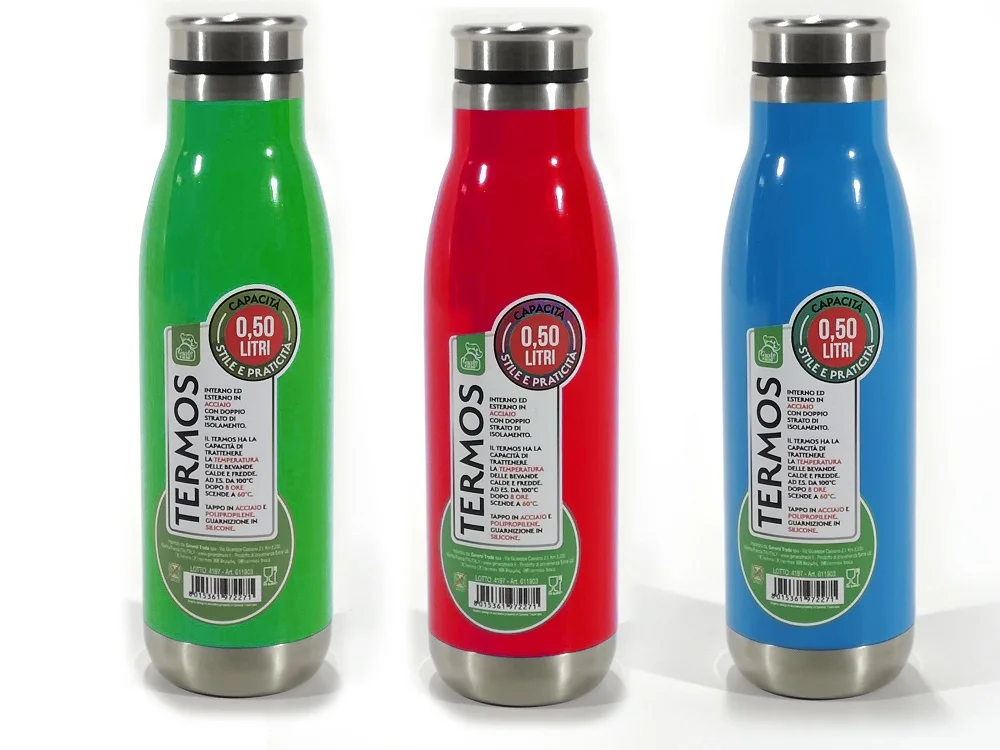 Φωτογραφία προϊόντος: ArteLibre Θερμός 500ml Μέταλλο Σε 3 Χρώματα
