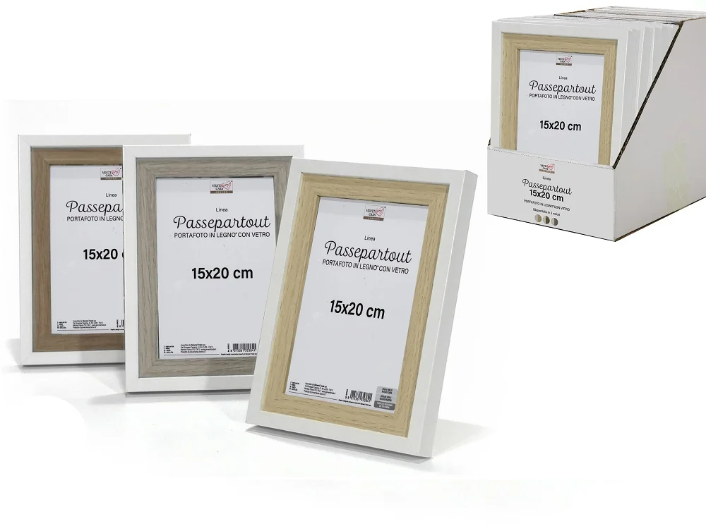 Φωτογραφία προϊόντος: Smart Market Κορνίζα 15x20cm Ξύλο/Γυαλί Σε 3 Αποχρώσεις