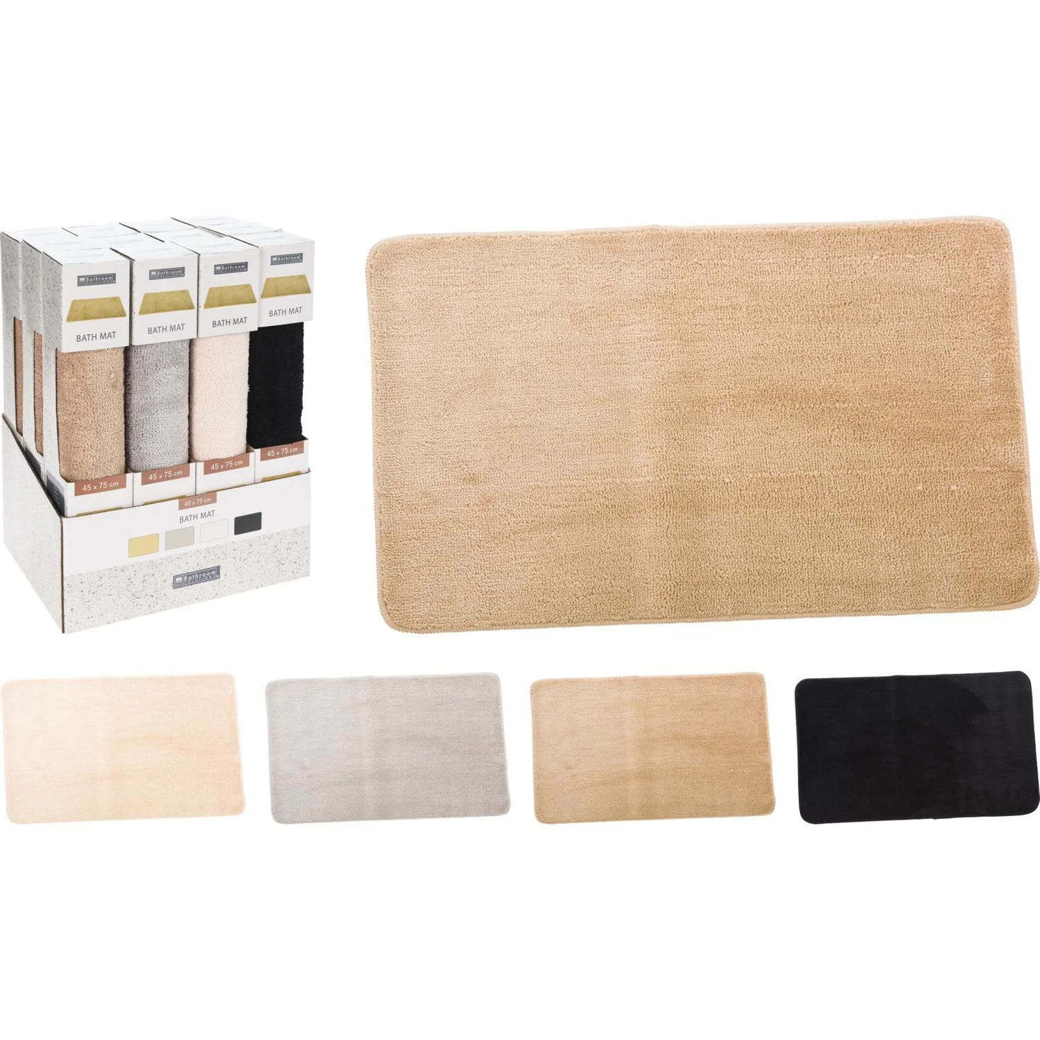 Φωτογραφία προϊόντος: ArteLibre Πατάκι Μπάνιου Microfibre 45x75cm Σε 4 Χρώματα