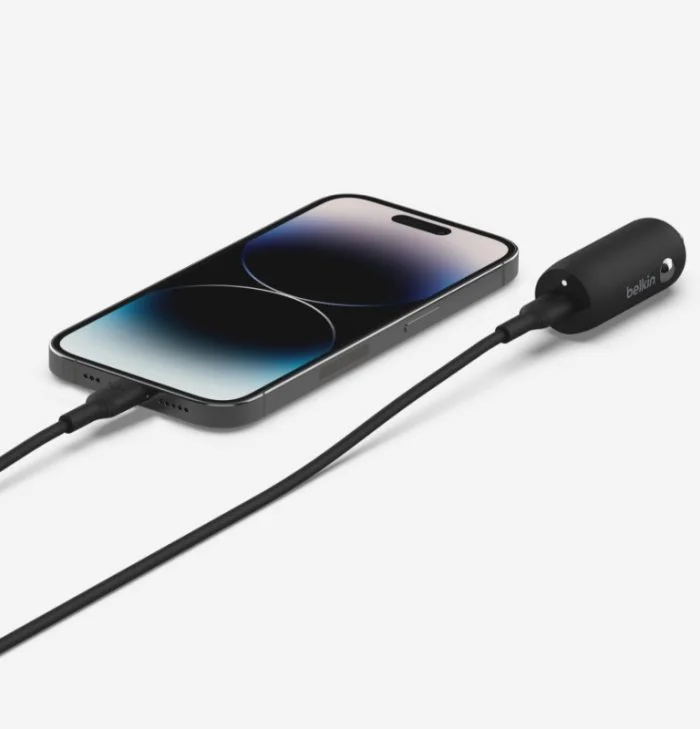 Φωτογραφία προϊόντος: Belkin 30W USB-C PD CAR CHARGER WITH PPS, BLK