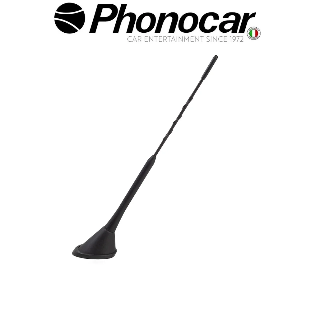 Φωτογραφία προϊόντος: Phonocar ΚΕΡΑΙΑ ΡΑΔΙΟΦΩΝΟΥ ΓΙΑ ΟΡΟΦΗ ΠΙΣΩ ΜΕΡΟΣ ΜΕ ΕΝΙΣΧΥΤΗΣτελεχος 29 cm , Κλίση 60° - καλώδιο 5 μέτραΣυμβατή με ALFA - CITROEN - FIAT- LANCIA- PEUGEOT - RENAULT - OPEL - TOYOTA SKODA - SE