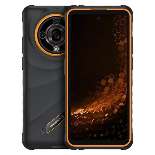 Φωτογραφία προϊόντος: Κινητό Τηλέφωνο Hammer Iron 6 5G (Dual SIM) 128GB 6GB RAM Πορτοκαλί N68906