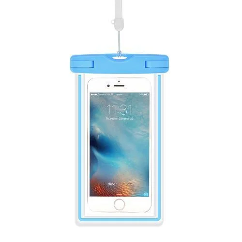 Φωτογραφία προϊόντος: Waterproof Θήκη Devia Ranger Fluorescence για Smartphones έως 5.5" Μπλε N60293