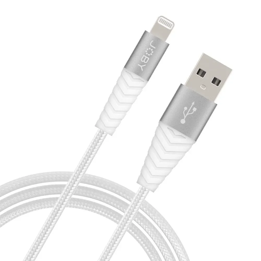Φωτογραφία προϊόντος: GR Joby Alubraid Lightning Cable 1.2m White έως 12 άτοκες δόσεις ή 24 δόσεις