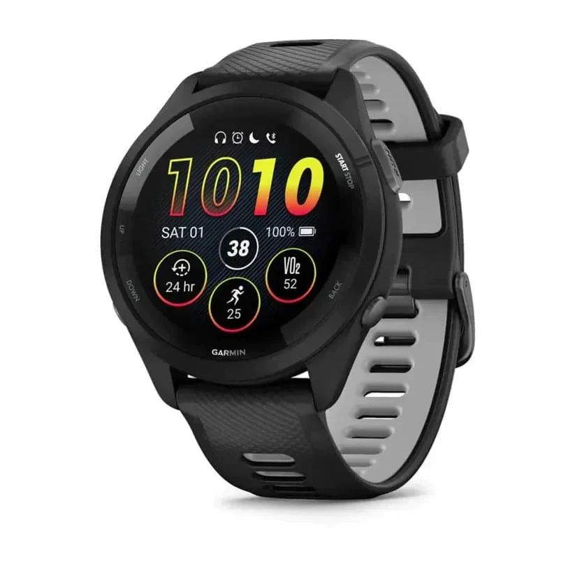Φωτογραφία προϊόντος: Garmin Forerunner 265 Black with Powder Gray έως 24 άτοκες δόσεις