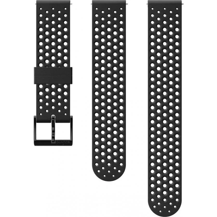 Φωτογραφία προϊόντος: GR Suunto 20mm Athletic 1 Silicone Strap Black Black S+M έως 12 άτοκες δόσεις ή 24 δόσεις
