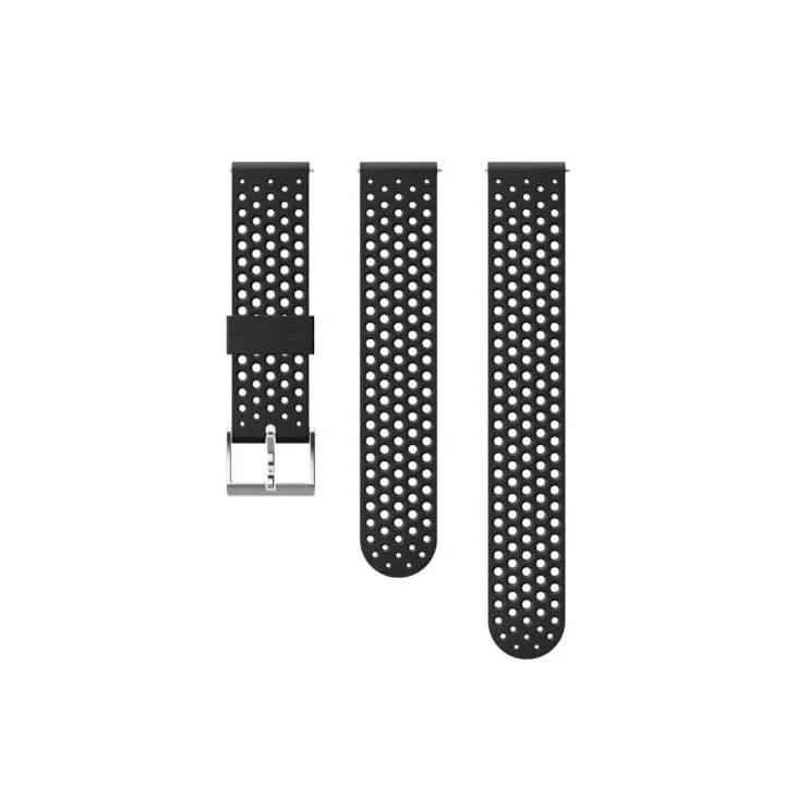 Φωτογραφία προϊόντος: GR Suunto 20MM Athletic 1 Silicone Strap S+M Black/Steel έως 12 άτοκες δόσεις ή 24 δόσεις