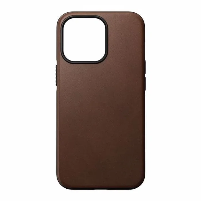 Φωτογραφία προϊόντος: GR Nomad Modern Leather Case With MagSafe For iPhone 13 Pro (6.1") Rustic Brown έως 12 άτοκες δόσεις ή 24 δόσεις