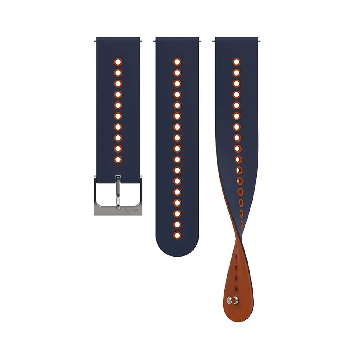 Φωτογραφία προϊόντος: Suunto 22mm Urban 4 Silicone Strap Granite Blue Orange έως 12 άτοκες δόσεις ή 24 δόσεις