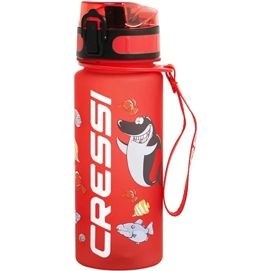 Φωτογραφία προϊόντος: GR Cressi H2O Water Bottle 400ml Red έως 12 άτοκες δόσεις ή 24 δόσεις