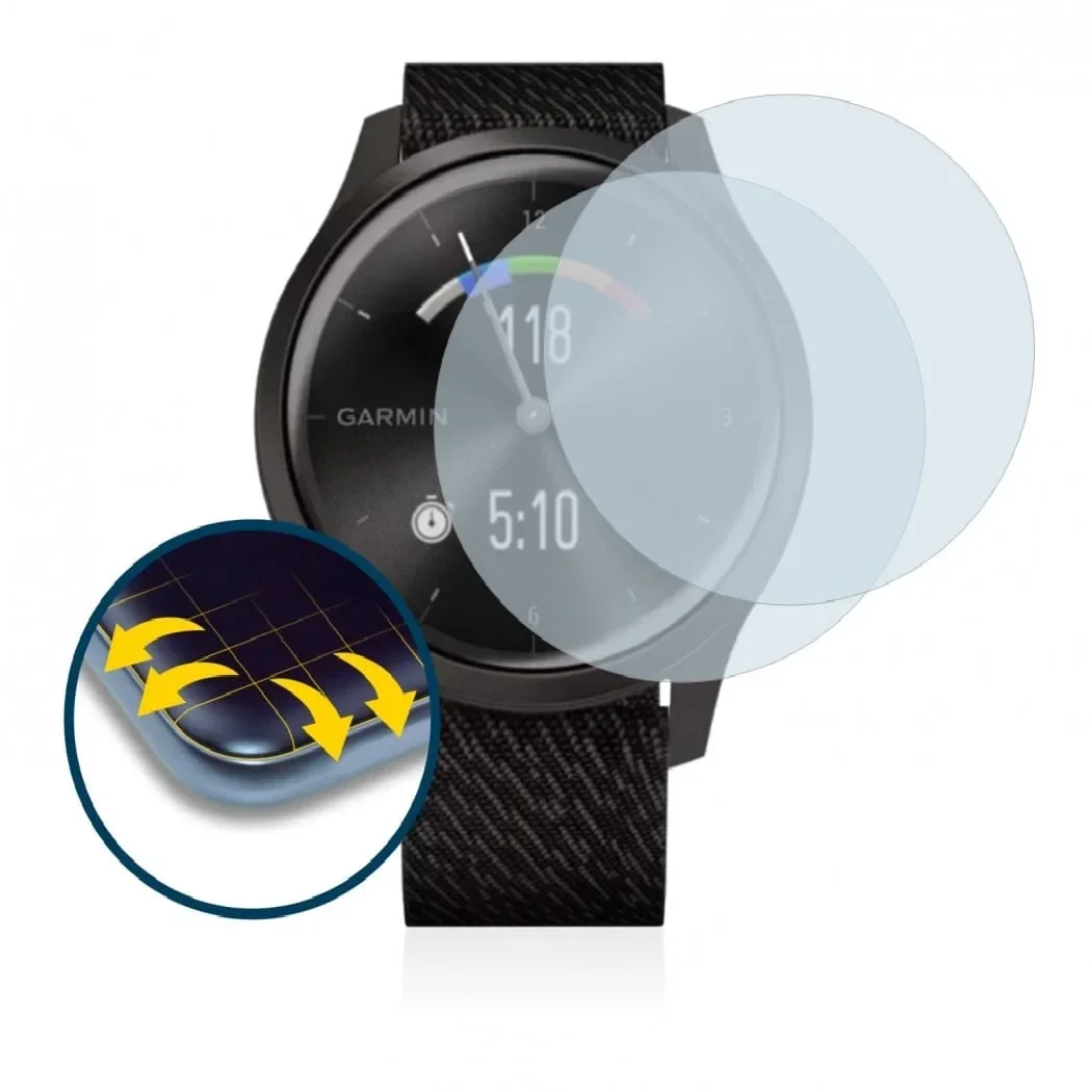 Φωτογραφία προϊόντος: GR Brotect Flex Screen Protector for Garmin Vivomove Style 42mm (2-Pack) έως 12 άτοκες δόσεις ή 24 δόσεις