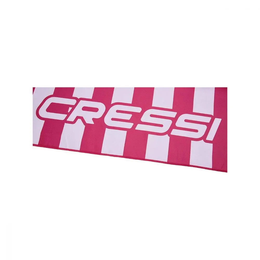 Φωτογραφία προϊόντος: GR Cressi Πετσέτα Microfiber Stripe Fuchsia 90x180cm έως 12 άτοκες δόσεις ή 24 δόσεις