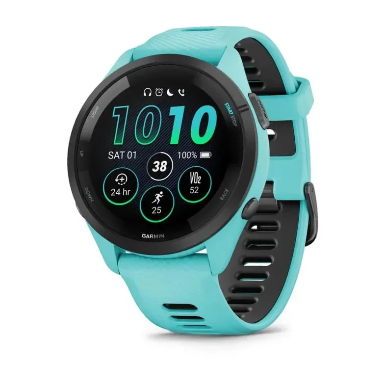 Φωτογραφία προϊόντος: GR Garmin Forerunner 265 Aqua with Black έως 24 άτοκες δόσεις