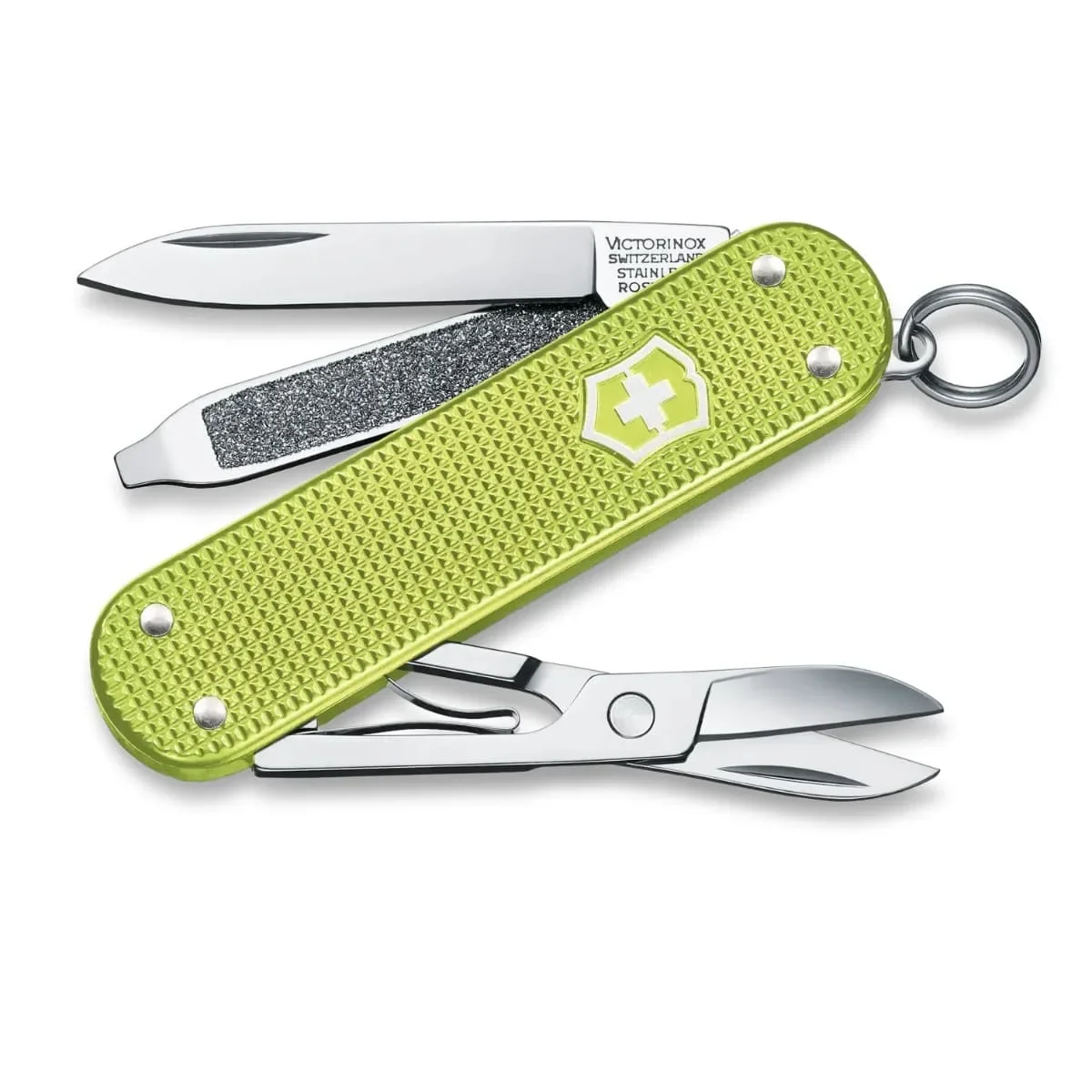 Φωτογραφία προϊόντος: GR Victorinox Classic SD Alox Lime Twist έως 12 άτοκες δόσεις ή 24 δόσεις