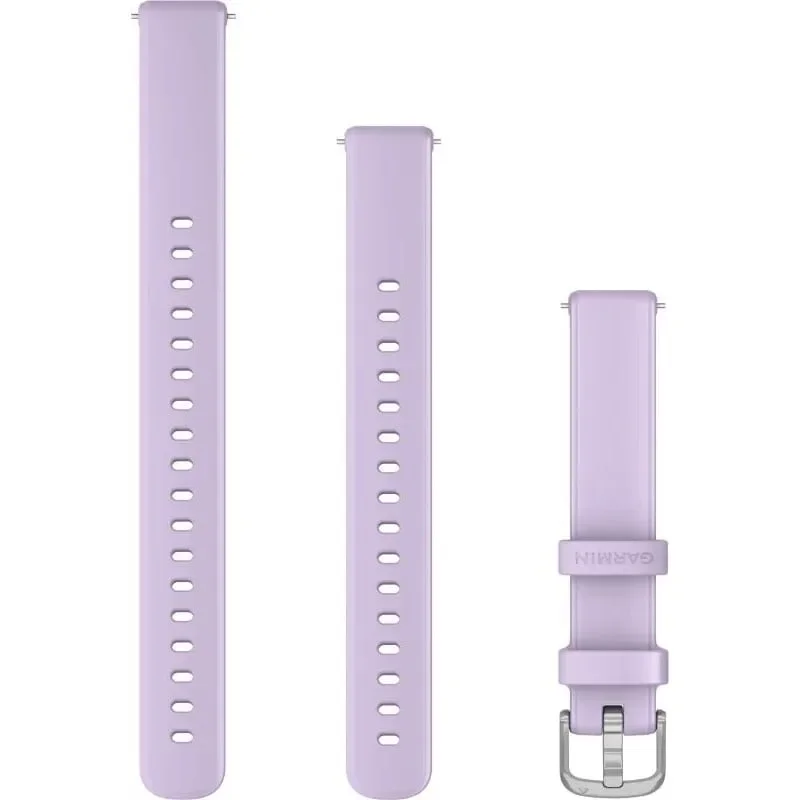 Φωτογραφία προϊόντος: GR Garmin Lily 2 Active silicone band Purple Jasmine with Silver (3pcs.) έως 12 άτοκες δόσεις ή 24 δόσεις