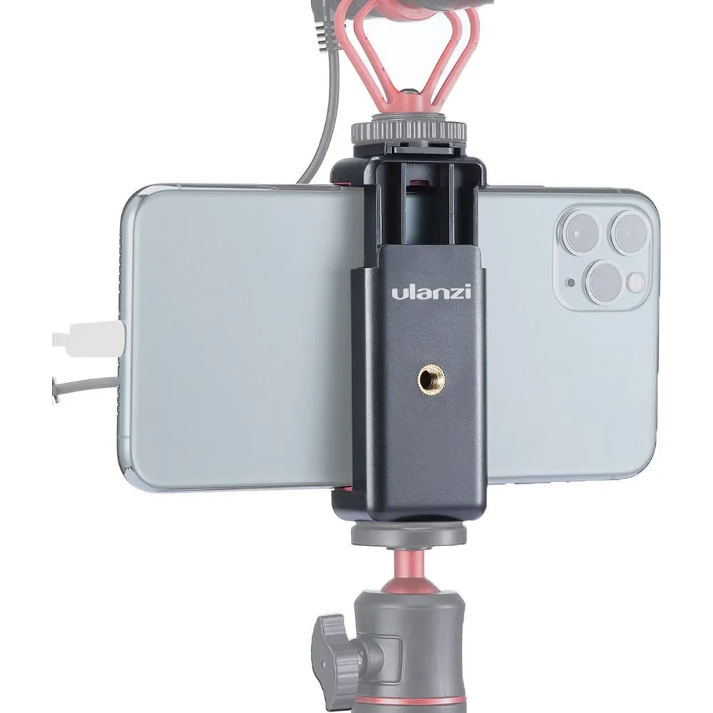 Φωτογραφία προϊόντος: GR Ulanzi ST-07 Phone Clip With Cold Shoe Mount έως 12 άτοκες δόσεις ή 24 δόσεις