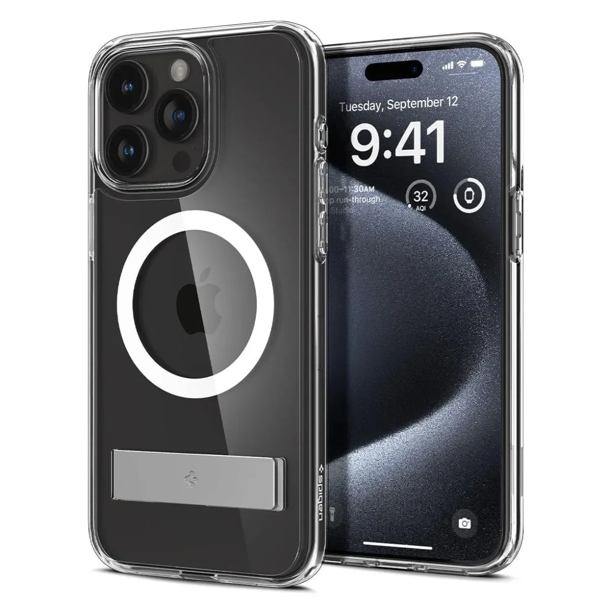 Φωτογραφία προϊόντος: GR Spigen Ultra Hybrid S MagSafe Crystal Clear for iPhone 15 Pro έως 12 άτοκες δόσεις ή 24 δόσεις