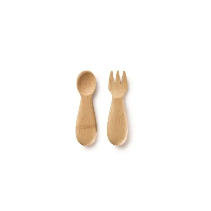 Φωτογραφία προϊόντος: GR Bambu Baby's Fork & Spoon (12m+) έως 12 άτοκες δόσεις ή 24 δόσεις