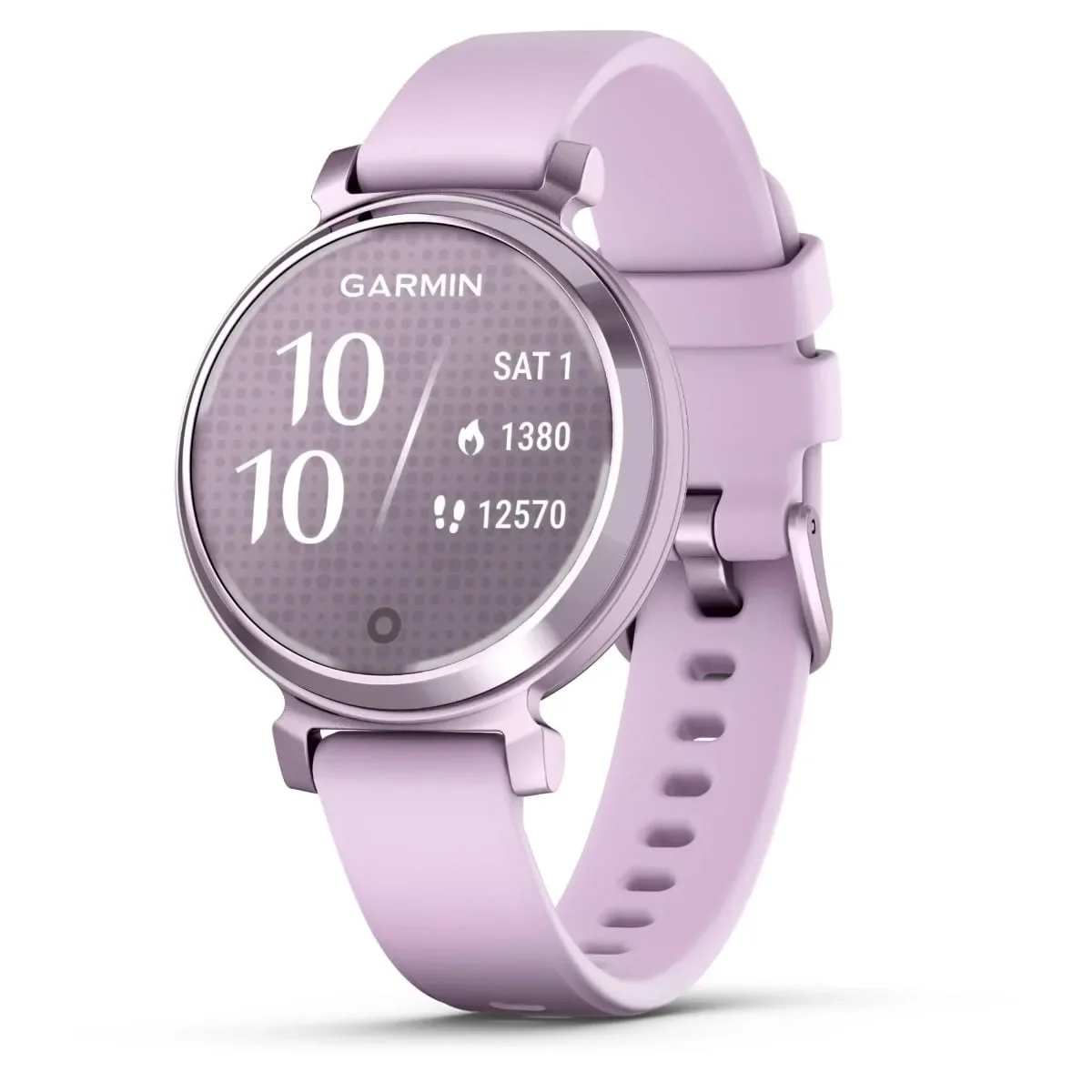 Φωτογραφία προϊόντος: GR Garmin Lily 2 Sport Metallic Lilac & Lilac Silicone Band έως 12 άτοκες δόσεις ή 24 δόσεις
