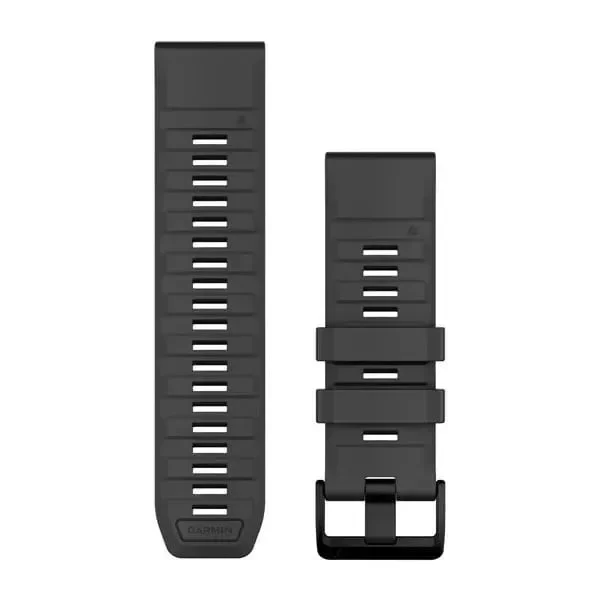 Φωτογραφία προϊόντος: Garmin QuickFit 26 Silicone Band Graphite έως 12 άτοκες δόσεις ή 24 δόσεις