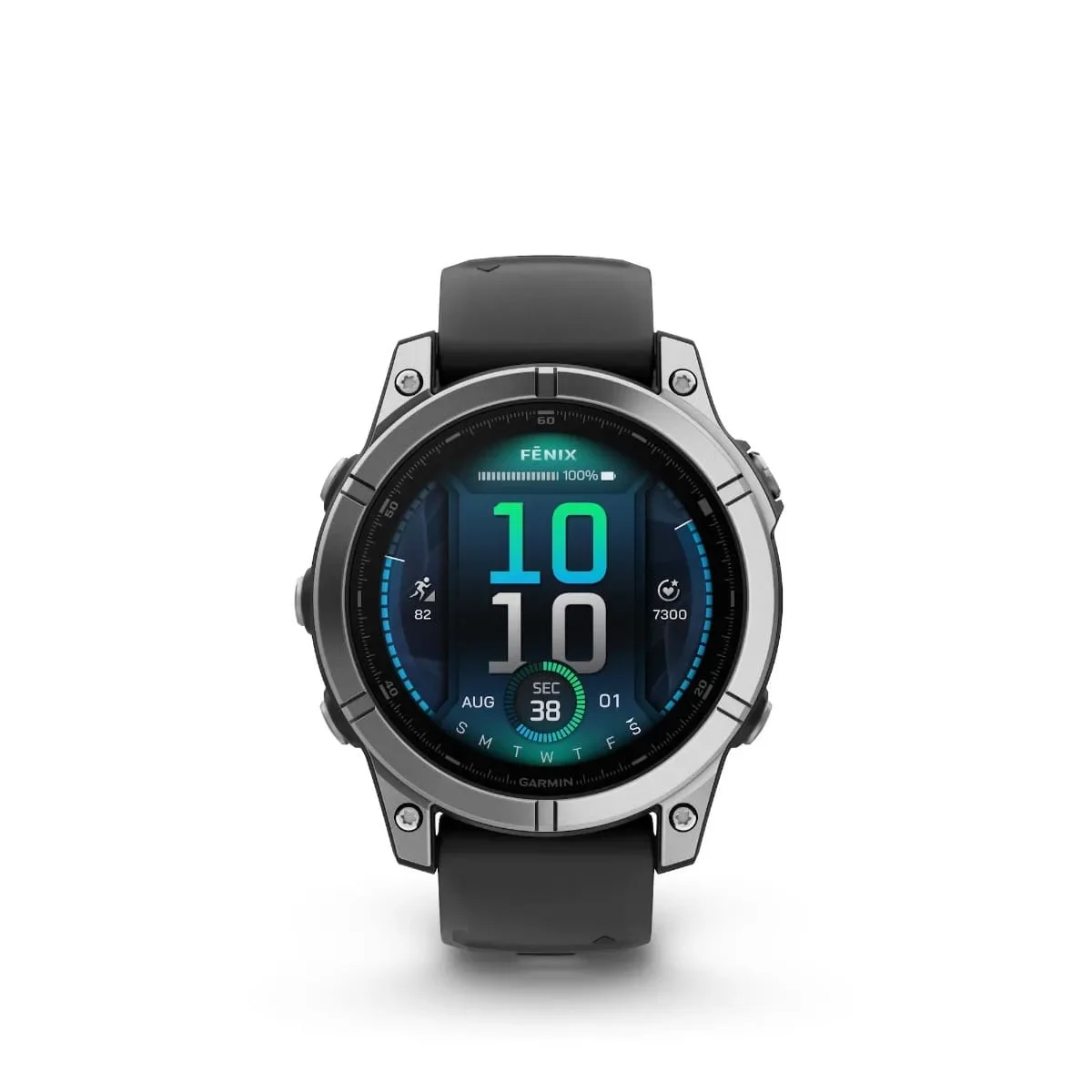 Φωτογραφία προϊόντος: GR Garmin fenix E 47mm Silver with Black έως 12 άτοκες δόσεις ή 24 δόσεις