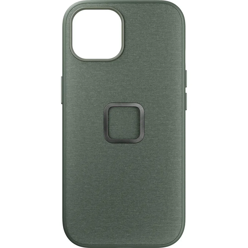 Φωτογραφία προϊόντος: GR Peak Design Mobile Everyday Fabric Case Sage for iPhone 15 έως 12 άτοκες δόσεις ή 24 δόσεις