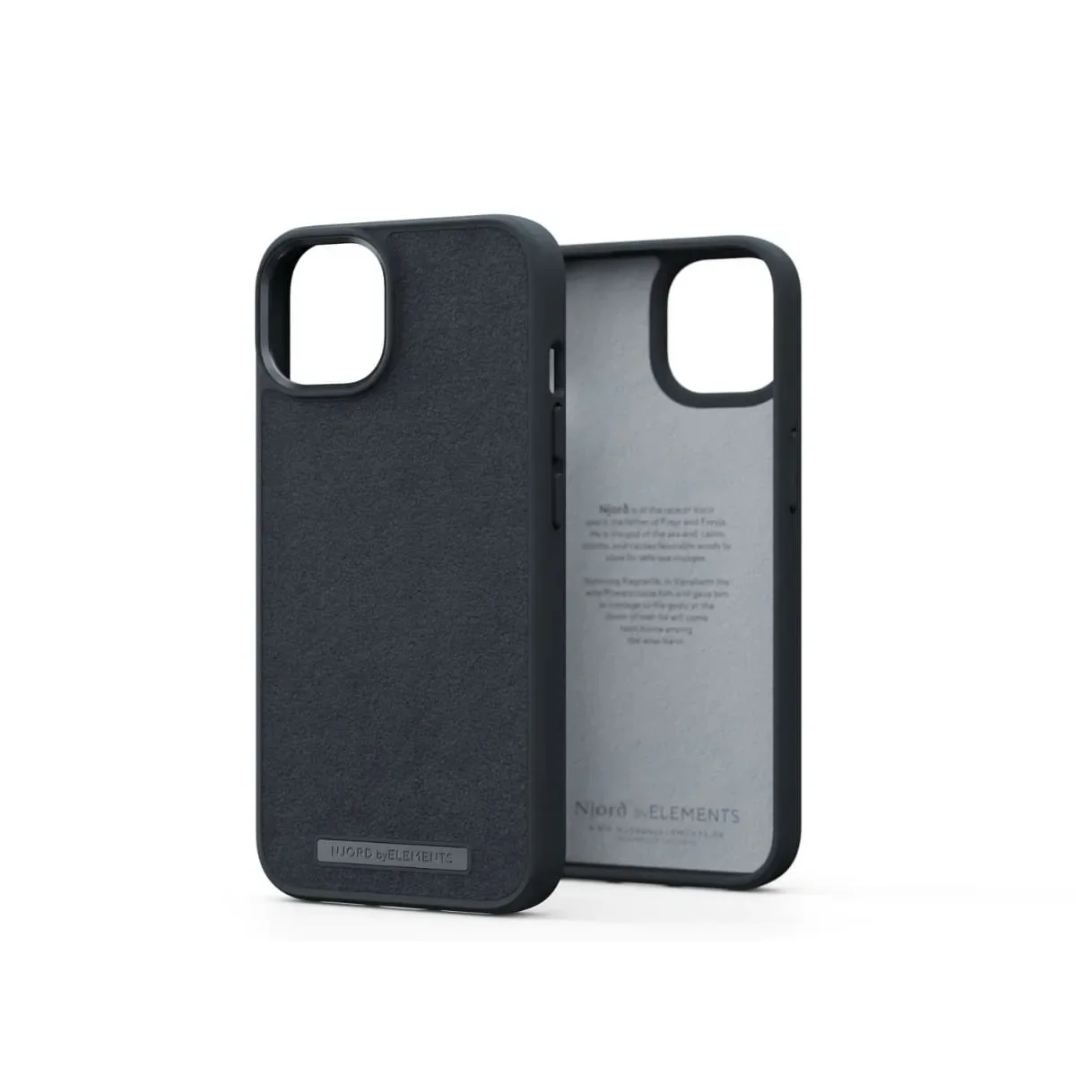 Φωτογραφία προϊόντος: GR Njord Suede Comfort+ Black For iPhone 14 Plus έως 12 άτοκες δόσεις ή 24 δόσεις