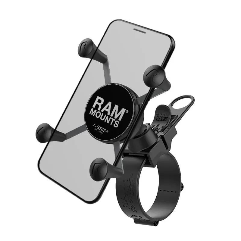 Φωτογραφία προϊόντος: RAM Mounts X-Grip® Phone Mount with RAM® EZ-Strap™ Rail Mount έως 12 άτοκες δόσεις ή 24 δόσεις