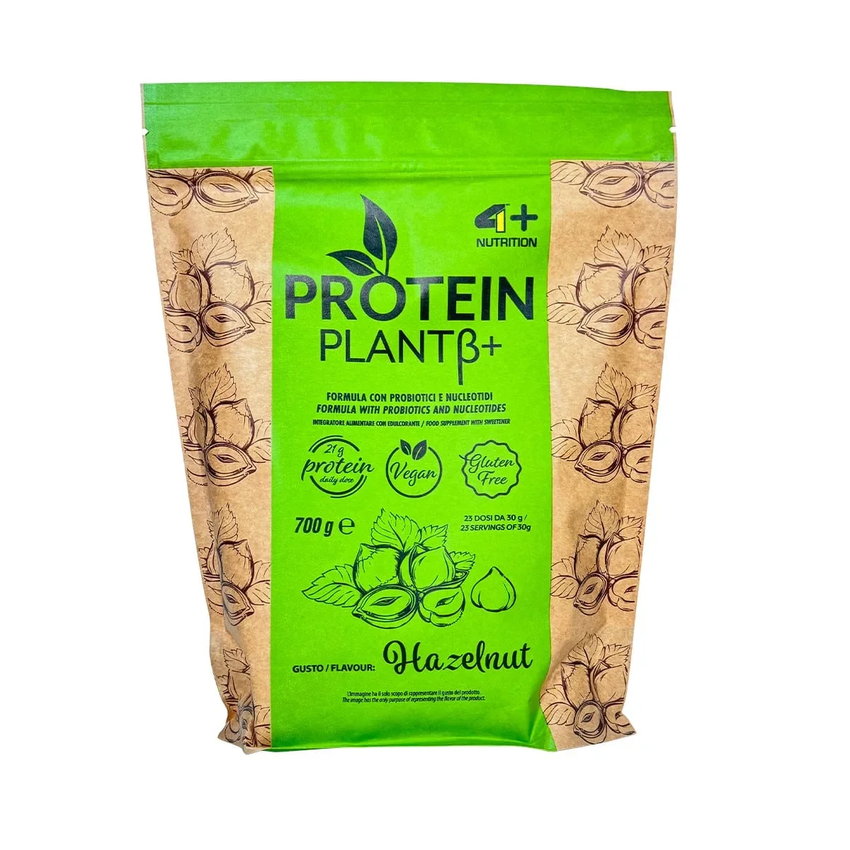 Φωτογραφία προϊόντος: GR 4+ Protein Plant β+ Hazelnut Spread 700g έως 12 άτοκες δόσεις ή 24 δόσεις