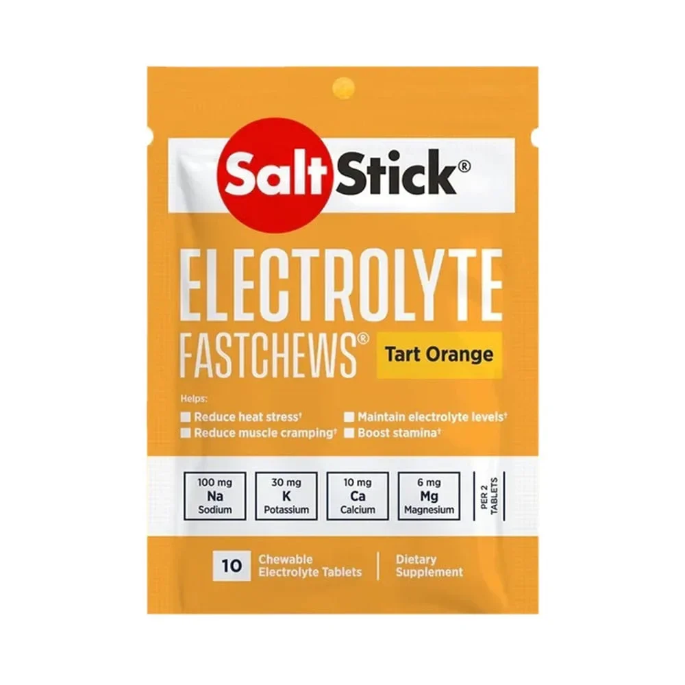 Φωτογραφία προϊόντος: GR Saltstick Electrolyte Fastchews Tart Orange έως 12 άτοκες δόσεις ή 24 δόσεις